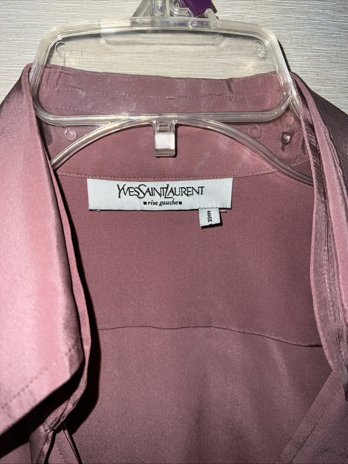 SAINT LAURENT Pulsante YSL