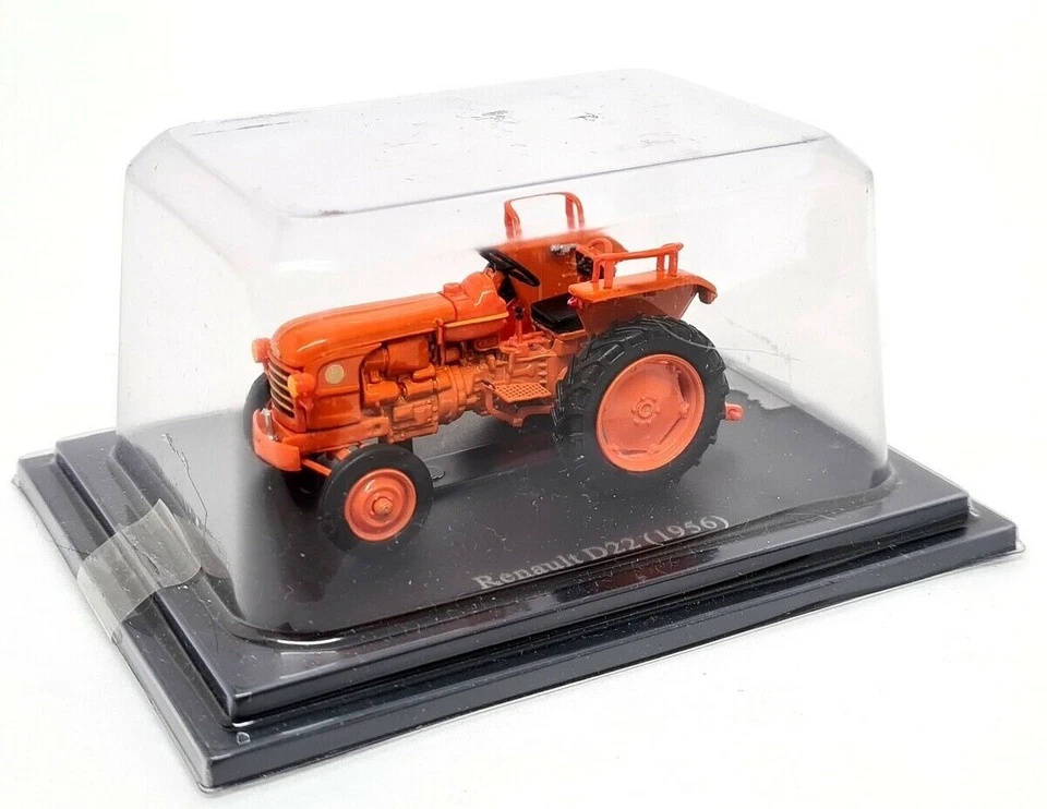 Hatchette 1/43 - Renault D22 1956 Orange Diecast & Plastic model Farm tractor - Image 2 of 4
