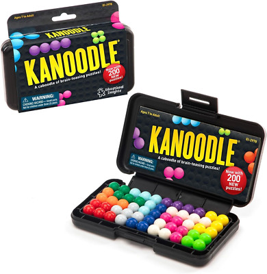 Kanoodle 3D Brain Teaser Puzzle for Ages 7+ Brain Games for Kids and Adults, Tra