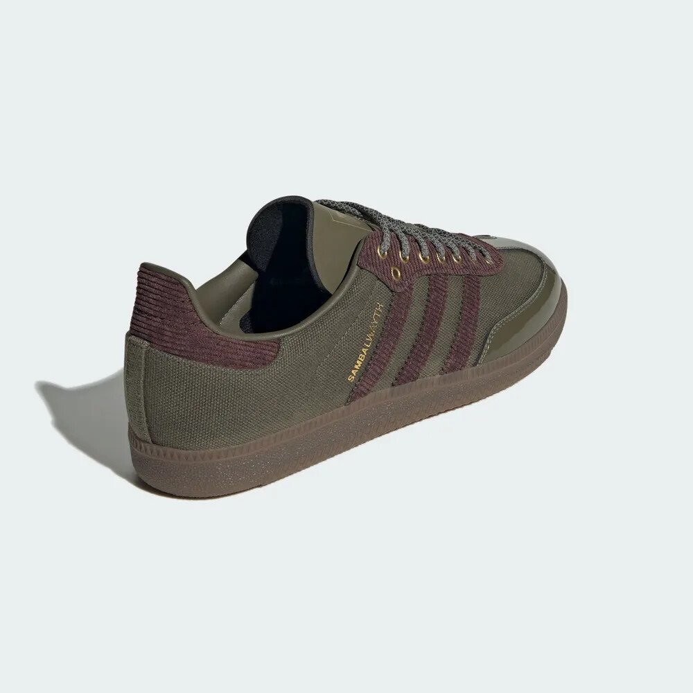 靴 adidas SAMBA OG ALWAYTH Olive ID3263 New Adidas X Alwayth Samba OG Shoes - Olive Strata (ID3263