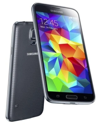 Smartphone Samsung Galaxy S5 SM-G900 16GB Unlocked-Black Very Good