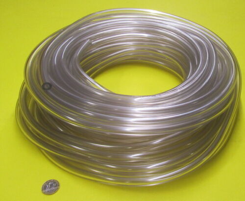 PVC Tubing, Clear, 1/2" OD x 1/4" ID x 1/8" Wall x 50 Foot Coil - Picture 5 of 12