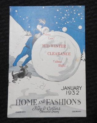 1932 The Frey & Collins Mercantile Company Canon Stadt Co Heim & Mode Katalog