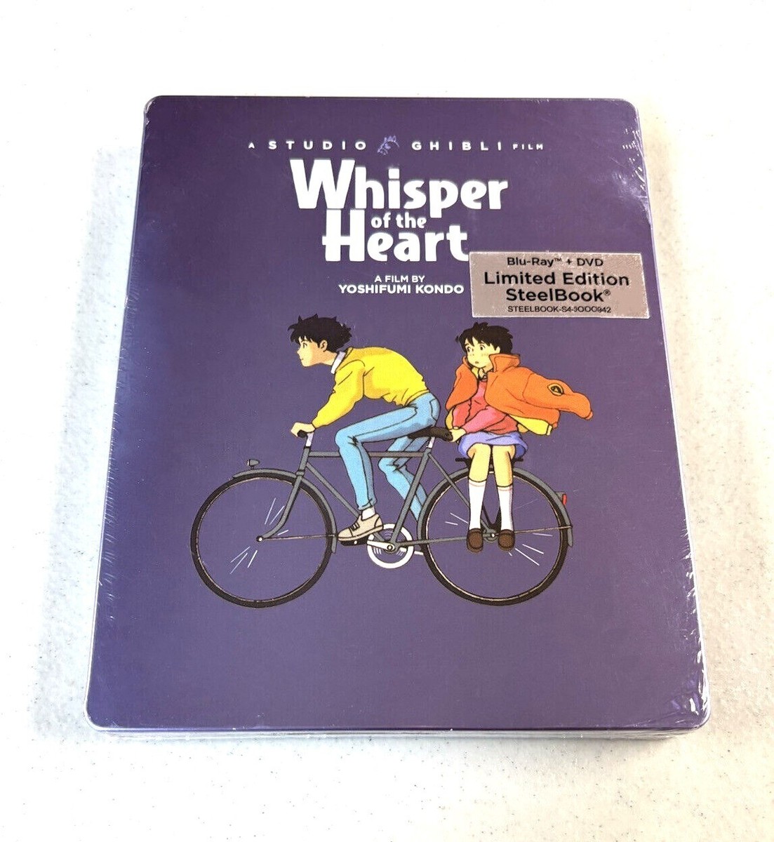 Whisper of the Heart Limited Edition Steelbook Blu Ray + DVD
