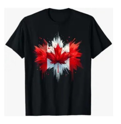 New Canadian t shirt Men's XXXL