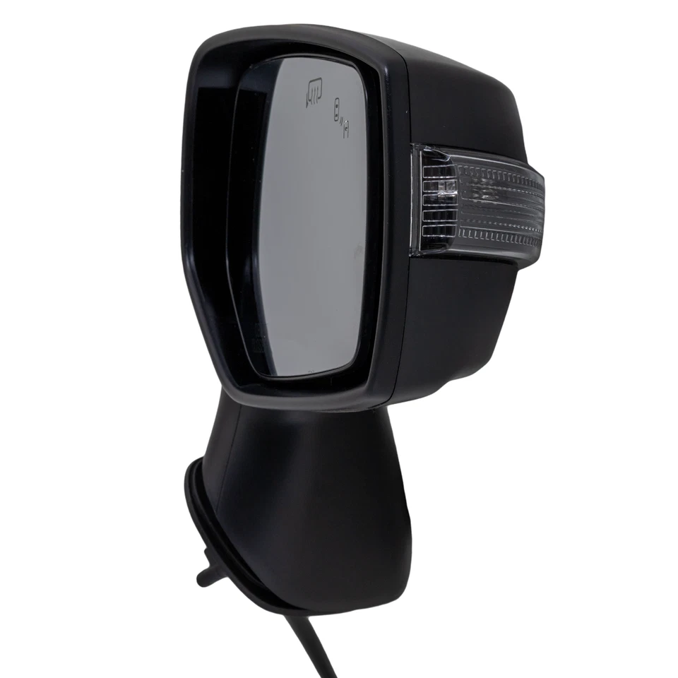 Pintura de espejo retrovisor eléctrico para Subaru WRX 16-21 a juego negro con diestro Foto 3 de 4