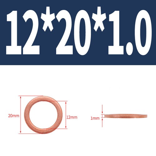 Arandelas métricas de sellado de cobre anillos junta plana forma A DIN 7603 A 3 mm ~ 68 mm - Imagen 71 de 128