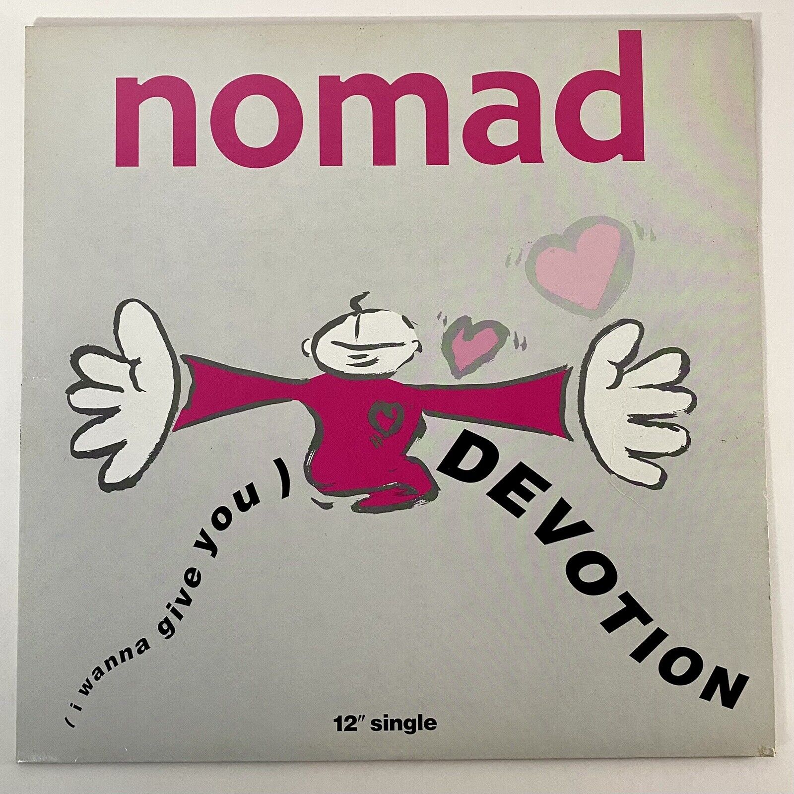 Nomad MC Mikee Freedom I Wanna Give You Devotion 1990 Vinyl 12'' Capitol Rumour