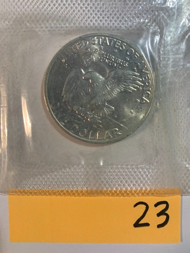 1971 S Silver Dollar Coin US Mint Eisenhower Uncirculated - Picture 3 of 3