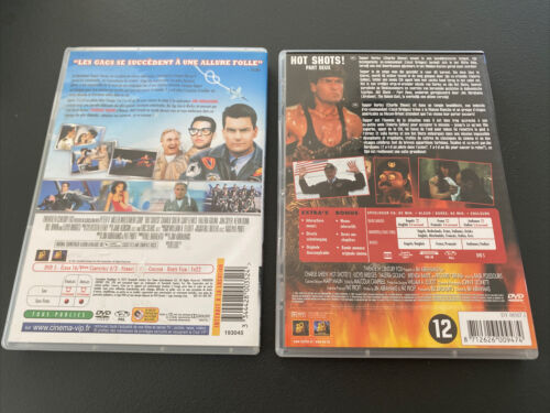 HOT SHOTS ! 1 ET 2 DVD CHARLIE SHEEN VALERIA GOLINO LLOYD BRIDGES JIM ABRAHAMS - Bild 2 von 2