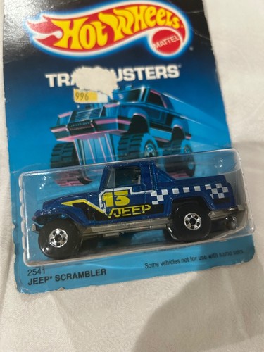 Hot Wheels 1986 Vintage 80s Jeep Scrambler #2541 Trailbusters Mattel - Picture 3 of 5