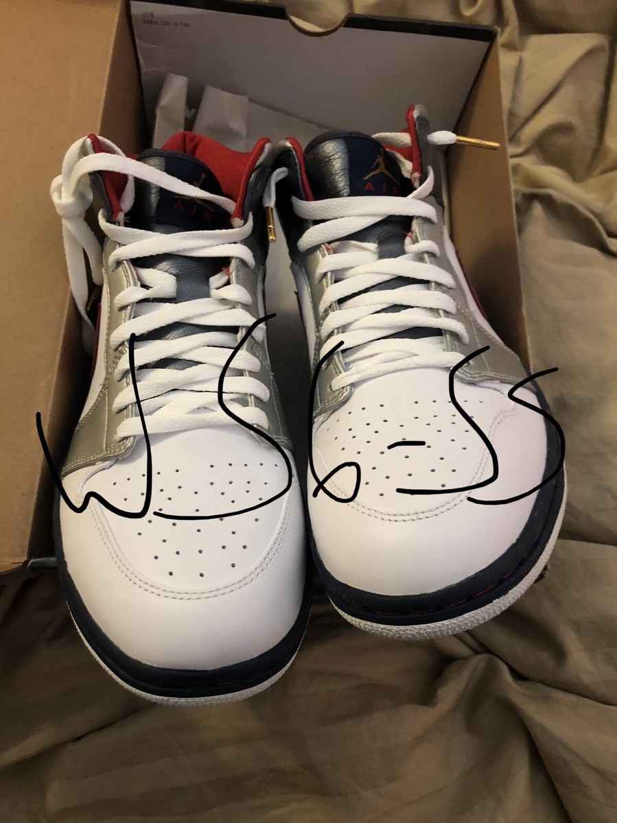 Air Jordan 1 (GS) ‘Olympic’ 2008 24.5 air-jordan-1-retro-olympic-