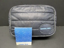 Vintage Pam Am -  Courtesy / Amenity / Toiletry Bag with Travel Sewing Kit