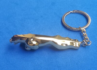 Jaguar 3D Golden Car Keychain Key Ring Key Chain NIB | eBay