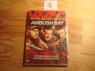 DVD: AMBUSH BAY // H. O'Brian - M. Rooney - J. Mitchum / NEU cellophaniert