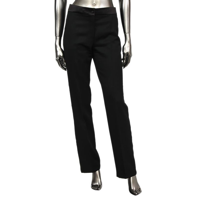 yves saint laurent Edition Soir Tapered Tuxedo Pants Size F38