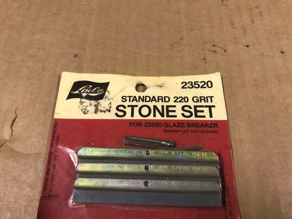 Nuevo juego de piedras de grano Lisle Standard 220 #23520 Foto 2 de 3
