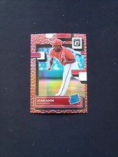 2022 Panini Donruss Optic Rated Rookie Photon Prizm SSP Joan Adon #87 RC