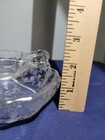 Cambridge "Rose Point Clear" 3 Part Relish Candy Nut Divided Etched Elegant Glow — photo 6