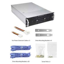 Codegen 3U Rackmount Server Case | 650mm Deep with 5x 12cm PWM Fans - Chassis