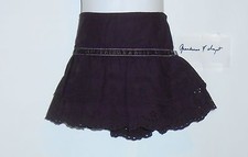 Old Navy Girls Semi Elastic Waist Eyelet Tiered Skirt Brown XS/5 NWT