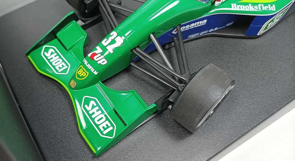 MINICHAMPS Jordan 191 1991 Michael Schumacher 1:18 First Edition Formel1 OVP - Bild 4 von 4