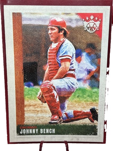 Johnny Bench 1977 Zip 'N Z Disc Cincinnati Reds | eBay