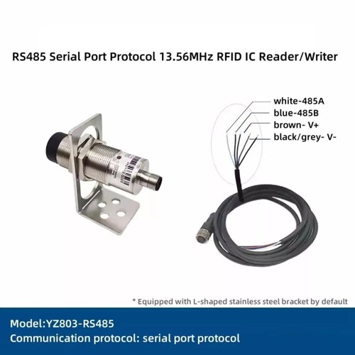 Industrial HF 13.56MHz RFID reader & write/Modbus workstation reader/POE reader - Picture 13 of 19