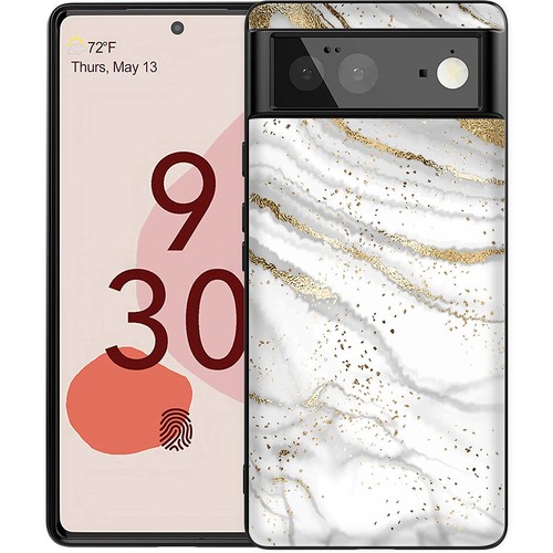 Coque Silicone pour Google Pixel 8A 7A 9 10 Pro XL 6A 5 Coque Téléphone Imprimée Marbre - Photo 26 sur 50