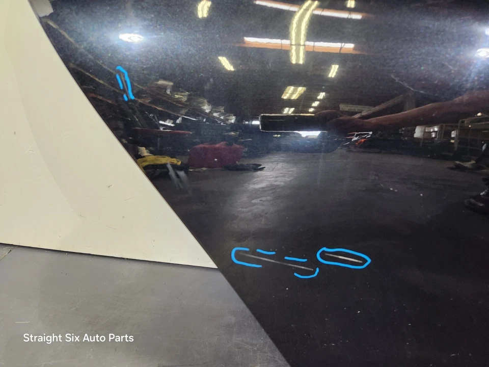 ✅ Panel de carcasa de puerta trasera derecha negro OEM BMW F36 428i 430i 435i 440i Gran Coupé * Foto 2 de 4