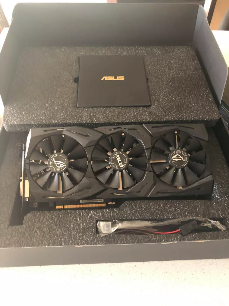 ASUS ROG-STRIX-GTX1080TI-O11G-GAMING GeForce OC Editon 11GB OC Edition VR  Ready