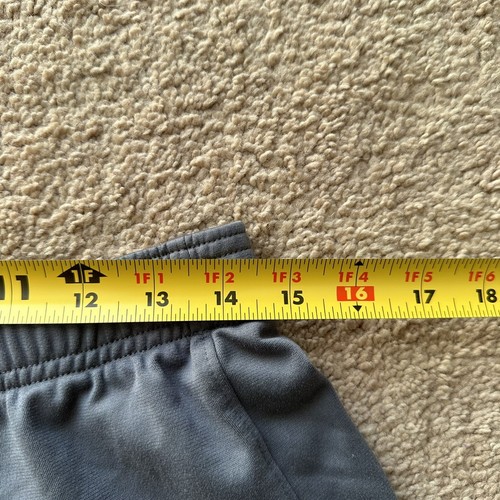 Under Armour Sweatpants Boys XL 29x28 Grey Fleece Straight Leg Pockets Youth - Picture 7 of 12