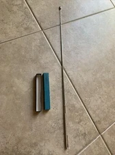 COLLECTIBLE SILVER TONE POINTER BY PARKER Eaton Laboratories W/ Box