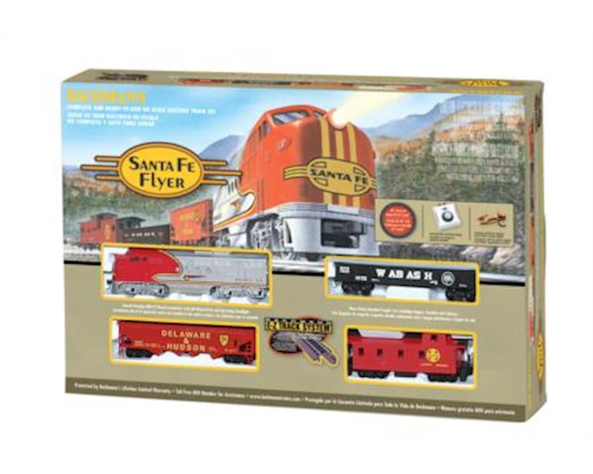 Bachmann Santa Fe Flyer Train Set (HO Scale) [BAC00647] | eBay