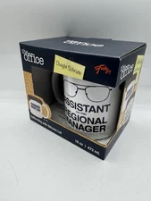 THE OFFICE Assistant To The Coffee Mug Dunder Mifflin Gift Set - NEW!