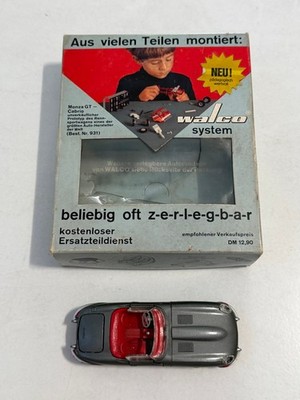 Walco Jaguar Type E Cabrio 926 Modellauto In OVP Mit Anleitung