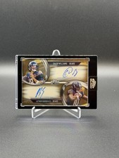 Marketplace image: 2025 Topps Chrome Black - Caleb Williams & Luther Burden Auto 1/1 SUPERFRACTOR