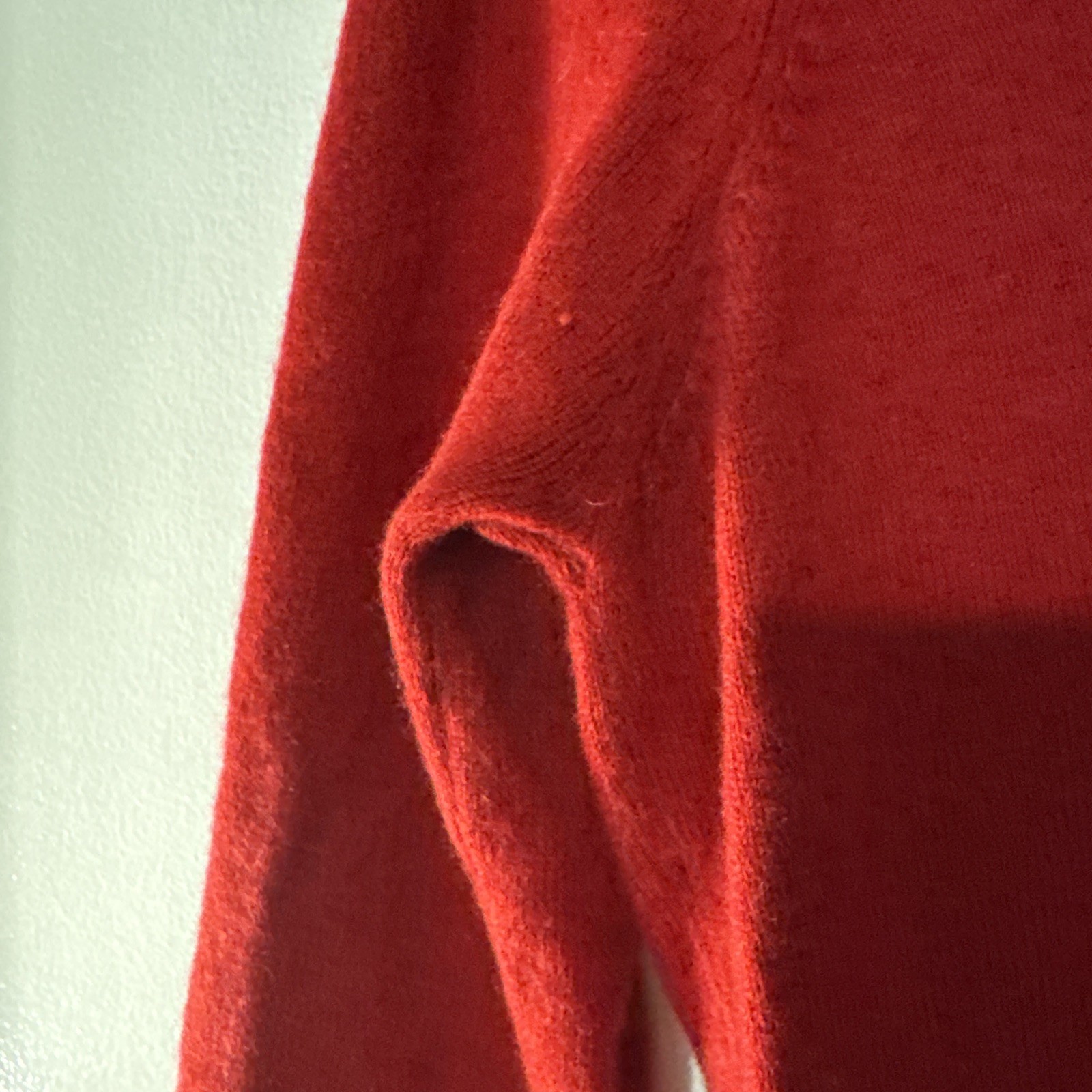Florence & Fred 100percent Cashmere Cowl Neck Jumper Size 10 Red image 4