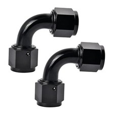 Female to Female 90 Degree Swivel Coupler Union Fitting Adapter 6AN 90 degree