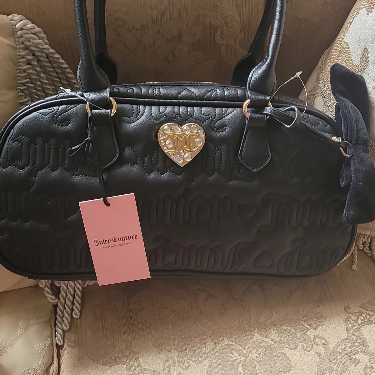Juicy Couture Satchel/Top Handle Bag Black Bags & Handbags for