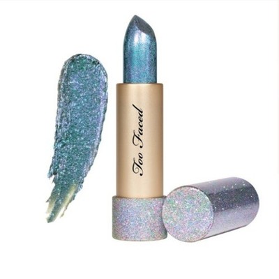 Too Faced Throwback Metallic Sparkle Lipstick - BIONIC - Full Size - NIB Glitter