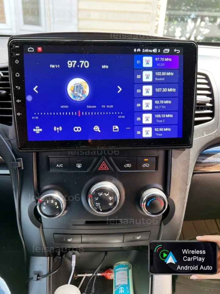 64G For Kia Sorento 2011-2015 CarPlay Android14 GPS Navi Car Stereo Radio Foto 3 de 4