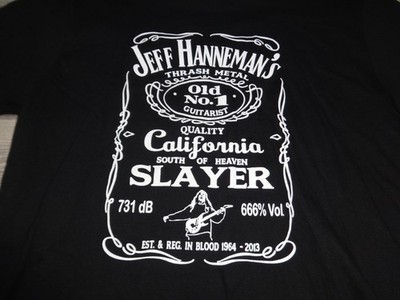 Slayer Jeff Thrash Metal Rar Unworn Shirt Exodus Venom Sepultura