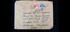 Vintage 1936 cover American Consulate in Japan to US  with stamps from Japan