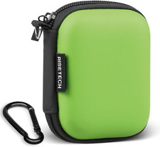 Earphone Case, Earbud Carrying Case Holder Hard EVA Headphone Small Zipper Pouc