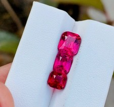 4.65 Carat 3 Pieces Rubellite Loose gemstone From Afghanistan