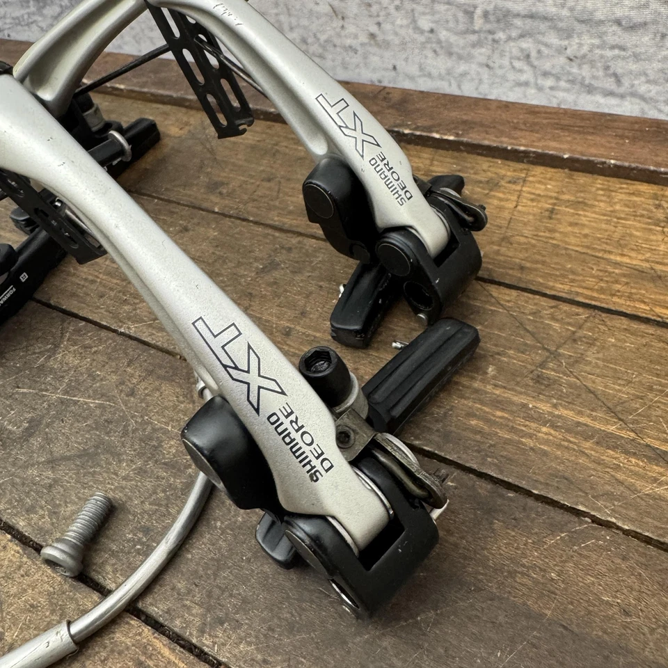 Vintage Shimano Deore XT BR-M750 V-Brake Set Front Rear 90s MTB Bike VBrake - Image 3 of 4