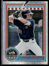 2025 Panini Stars & Stripes Silver Glitter Alex Harrington Team USA #150