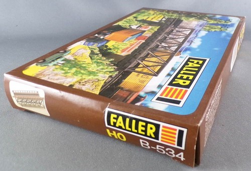 Faller B-534 Ho Sncf tendance Pont Droit 18 cm Neuf Boite