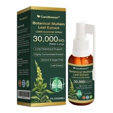 Botanical Mullein Leaf Extract Spray For Lungen Cleanse - 30000mg Lungenreinigung